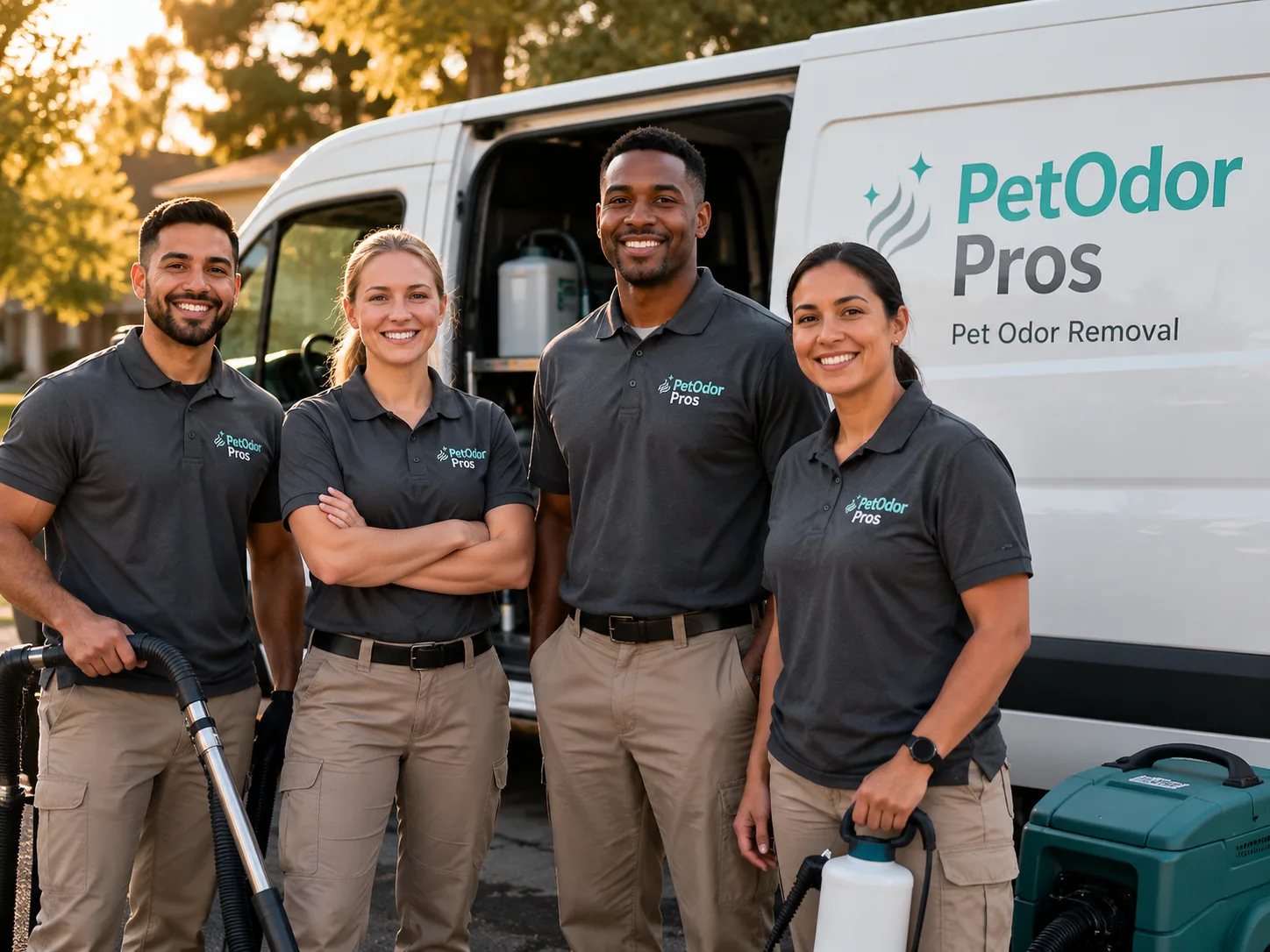 Pet Odor Removal team serving Sacramento, CA